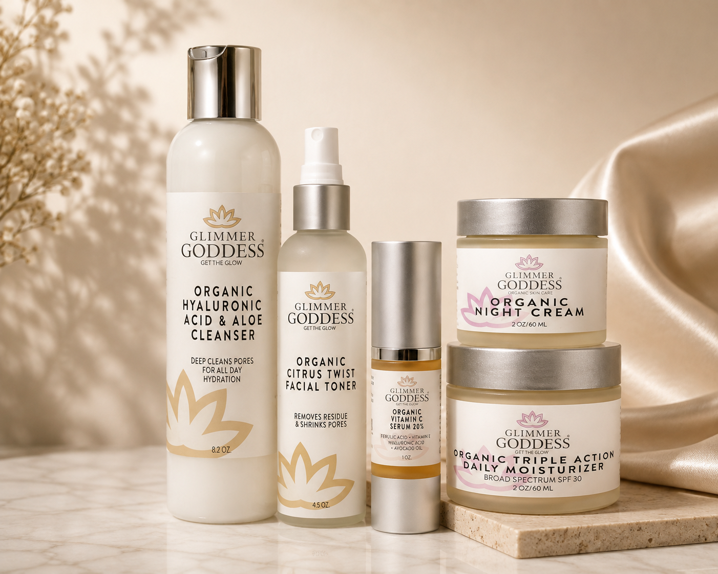C.R. Select Luxury Anti-Aging & Renewal 5-Piece Ritual