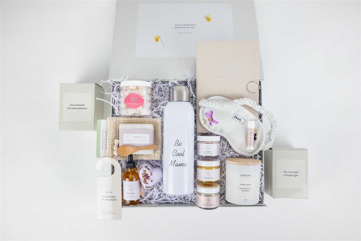 C.R. Select Luxury New Mom Pampering & Natural Skincare Set