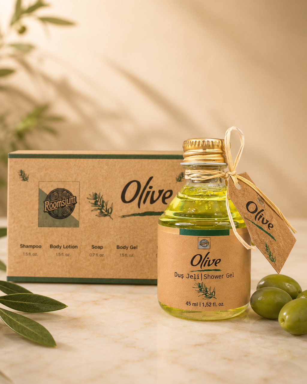 C.R. Select Luxury 125-Piece Olive Blossom Travel Amenities Collection